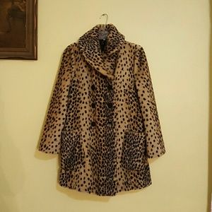 Forever 21 faux fur coat